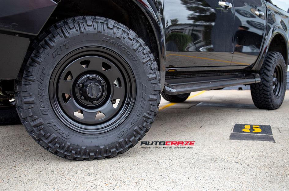 MITSUBISHI TRITON TERRA SATIN BLACK